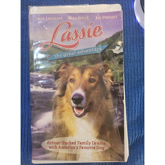 Disney Other - Lassie The Great Adventure VHS Cassette Tape 1996 Works.